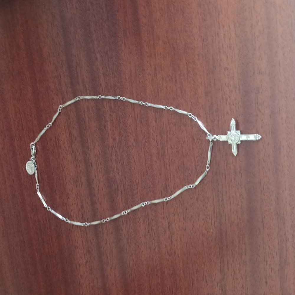 Vatican Library Collection silver Cross